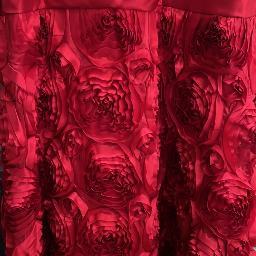 ❤️❤️❤️STUNNING RED ROSE GOWN - Picture 3 of 8